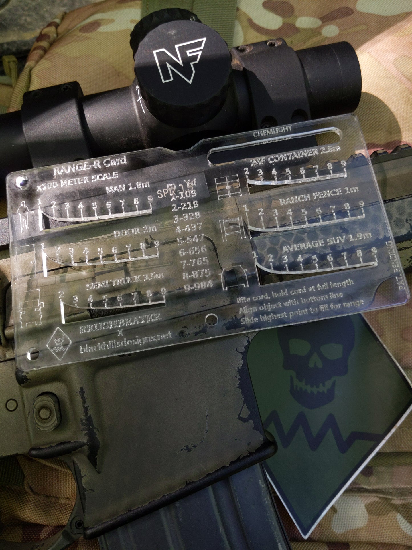 Brushbeater Range-R Card