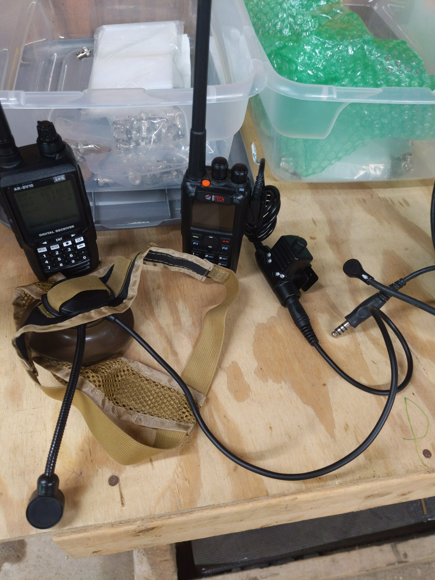 TASC Headset & U94 Push to Talk