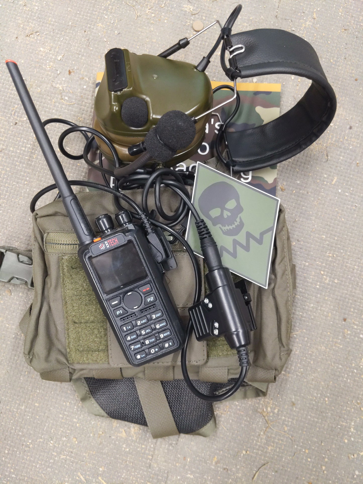 Tactical Communications Noise Cancelling Headset