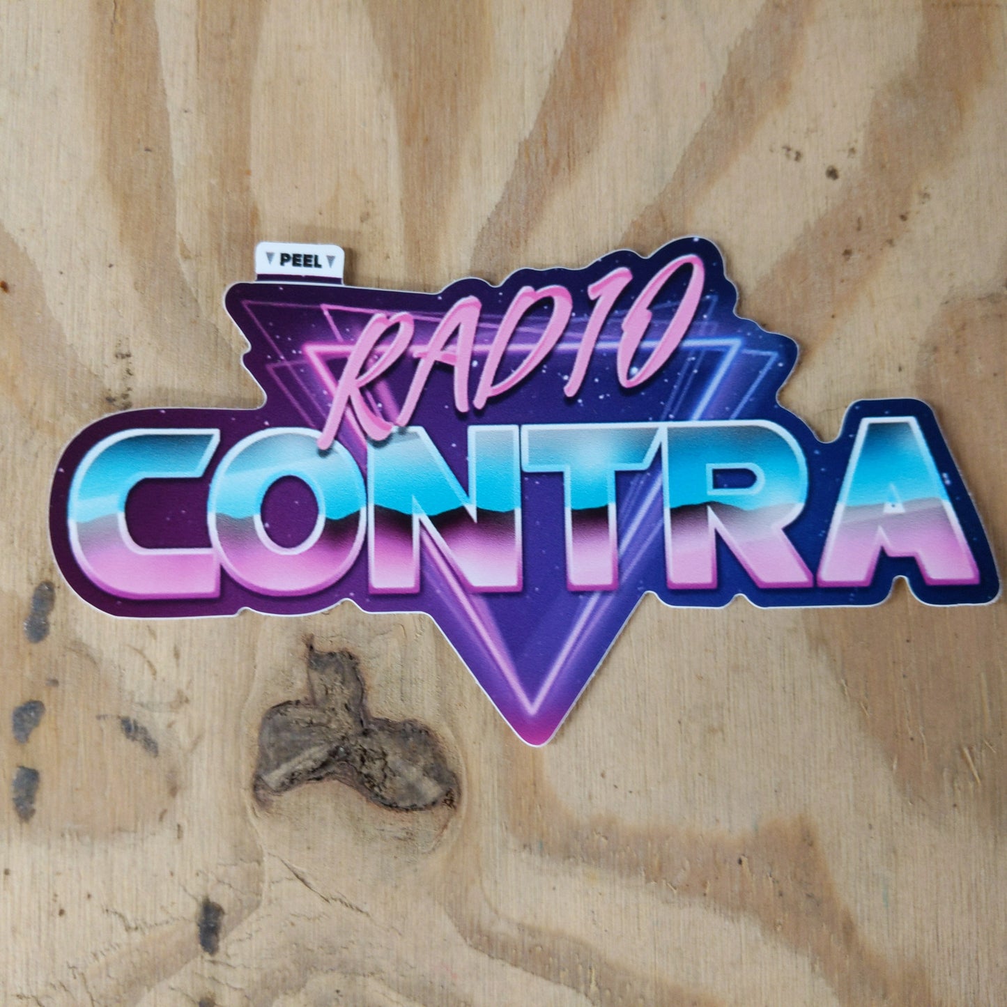 Radio Contra Retro Decal
