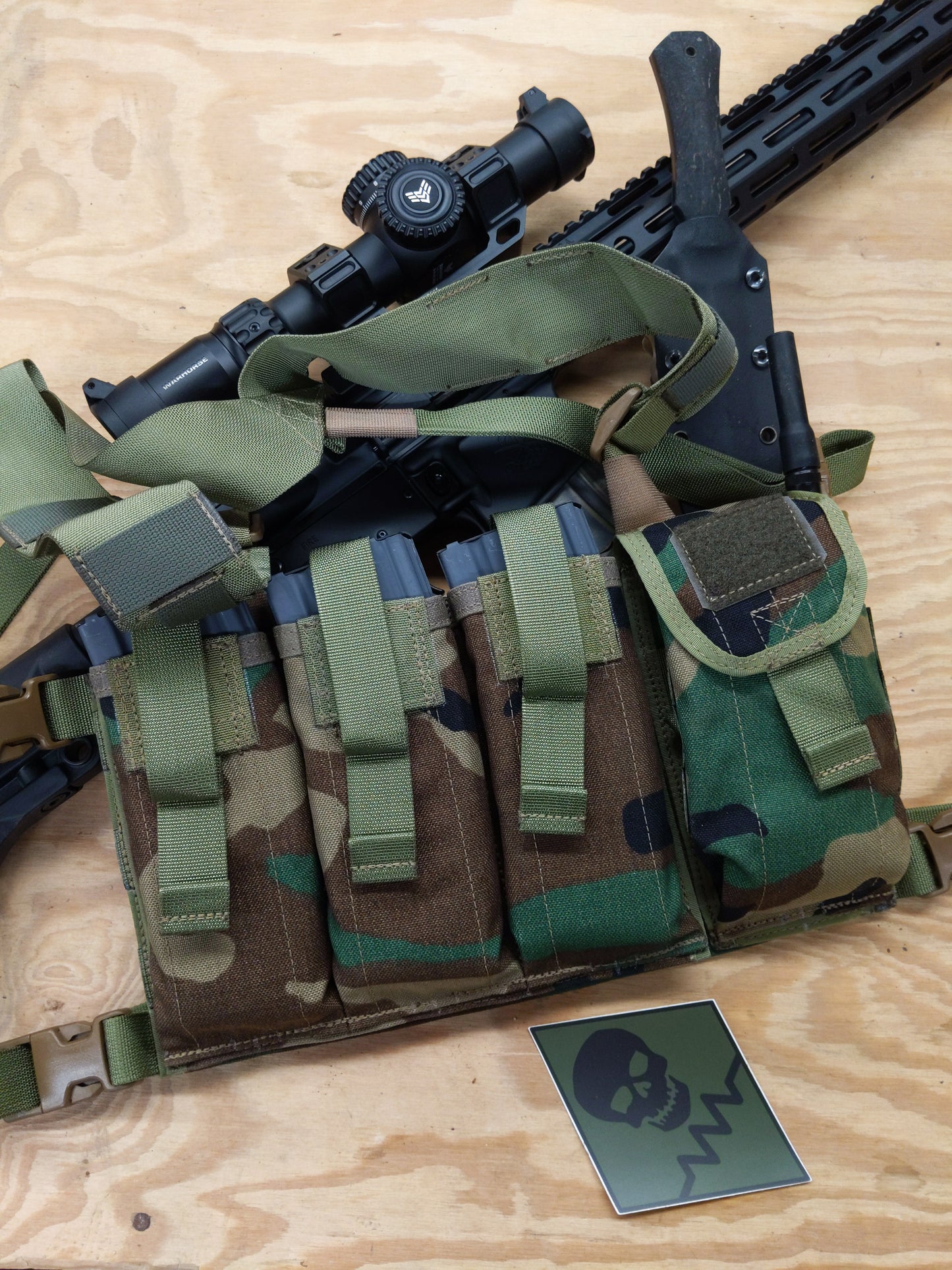 UW Gear Minimalist AR Chest Rig