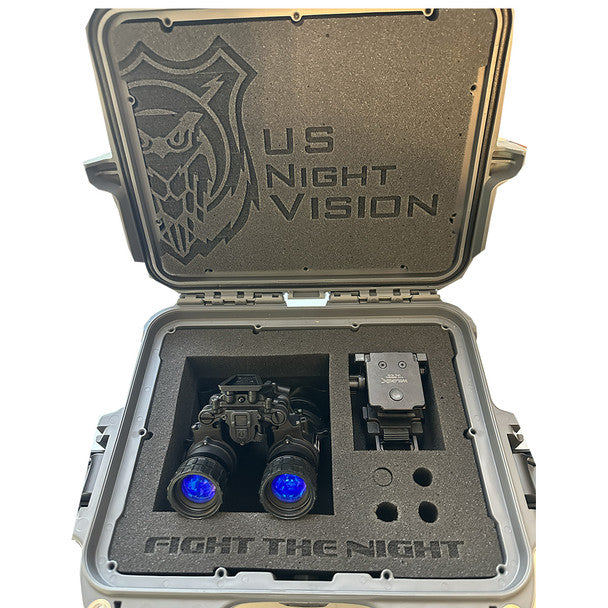 A-RNVG - Gen III White Phosphor Articulating Dual Tube Night Vision Goggle