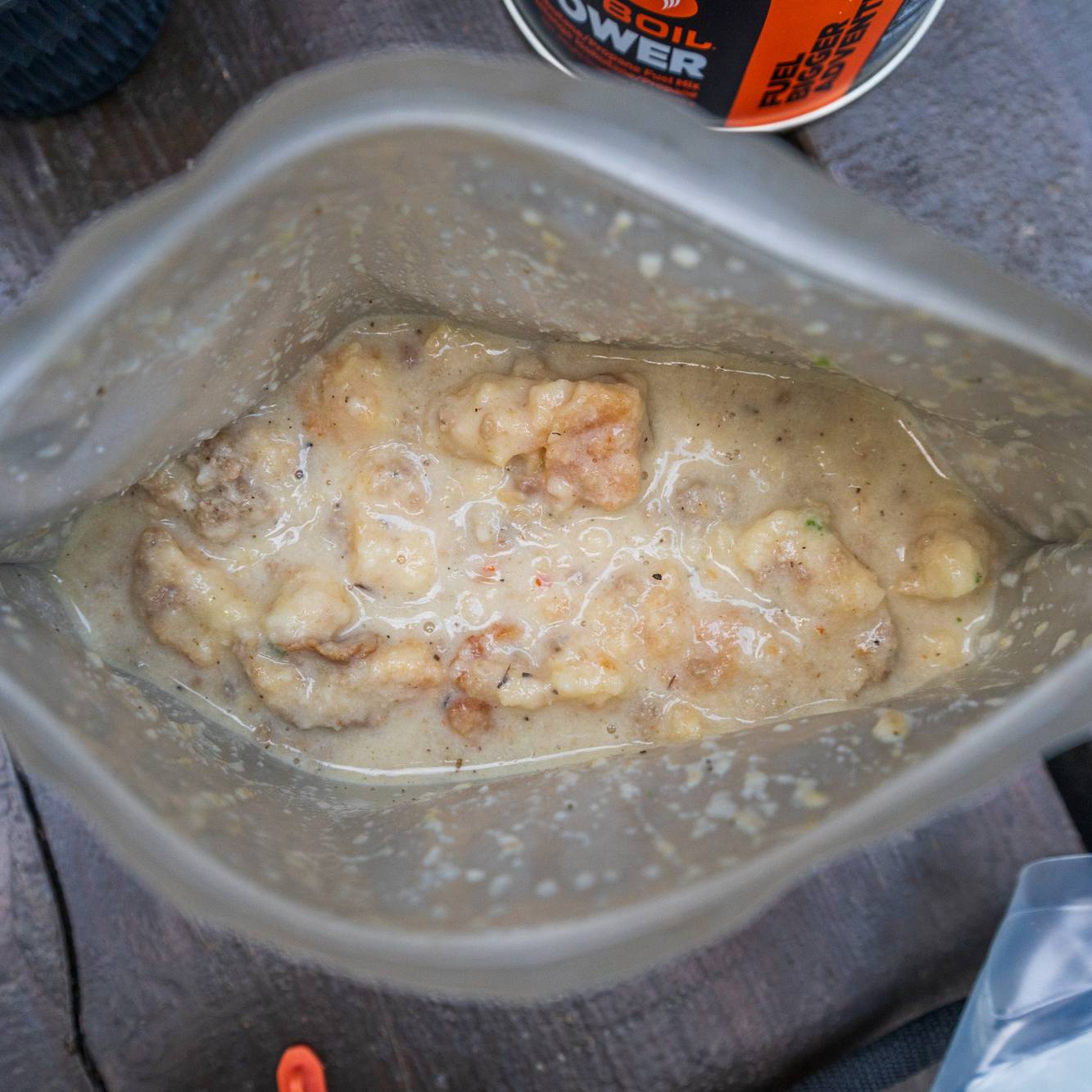 Jalapeno Cheddar Biscuits and Herbed Sausage Gravy