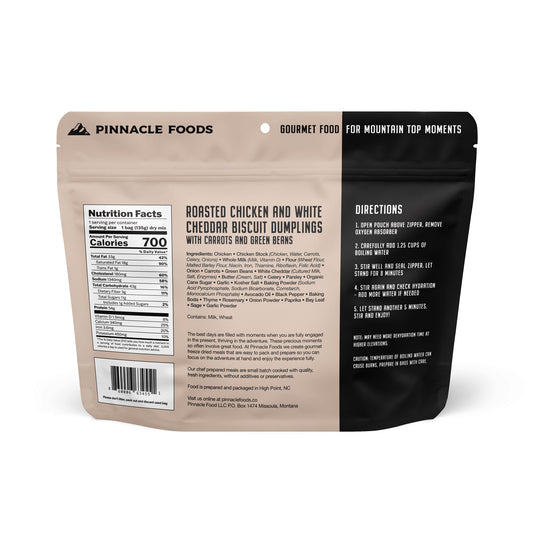 Herb Roasted Chicken and White Cheddar Biscuit Dumplings