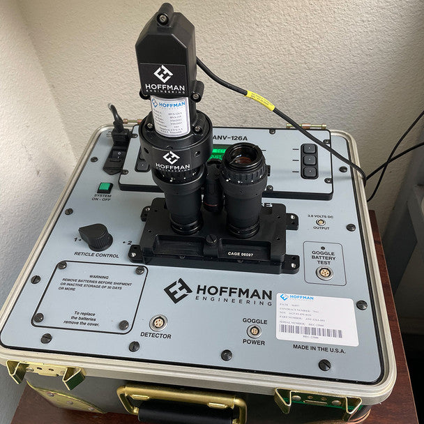 BNVD 1431 MKII Dual Tube Articulating Night Vision Goggle - White Phosphor