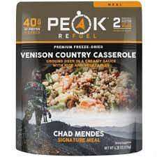 Peak Refuel Venison Country Caserole
