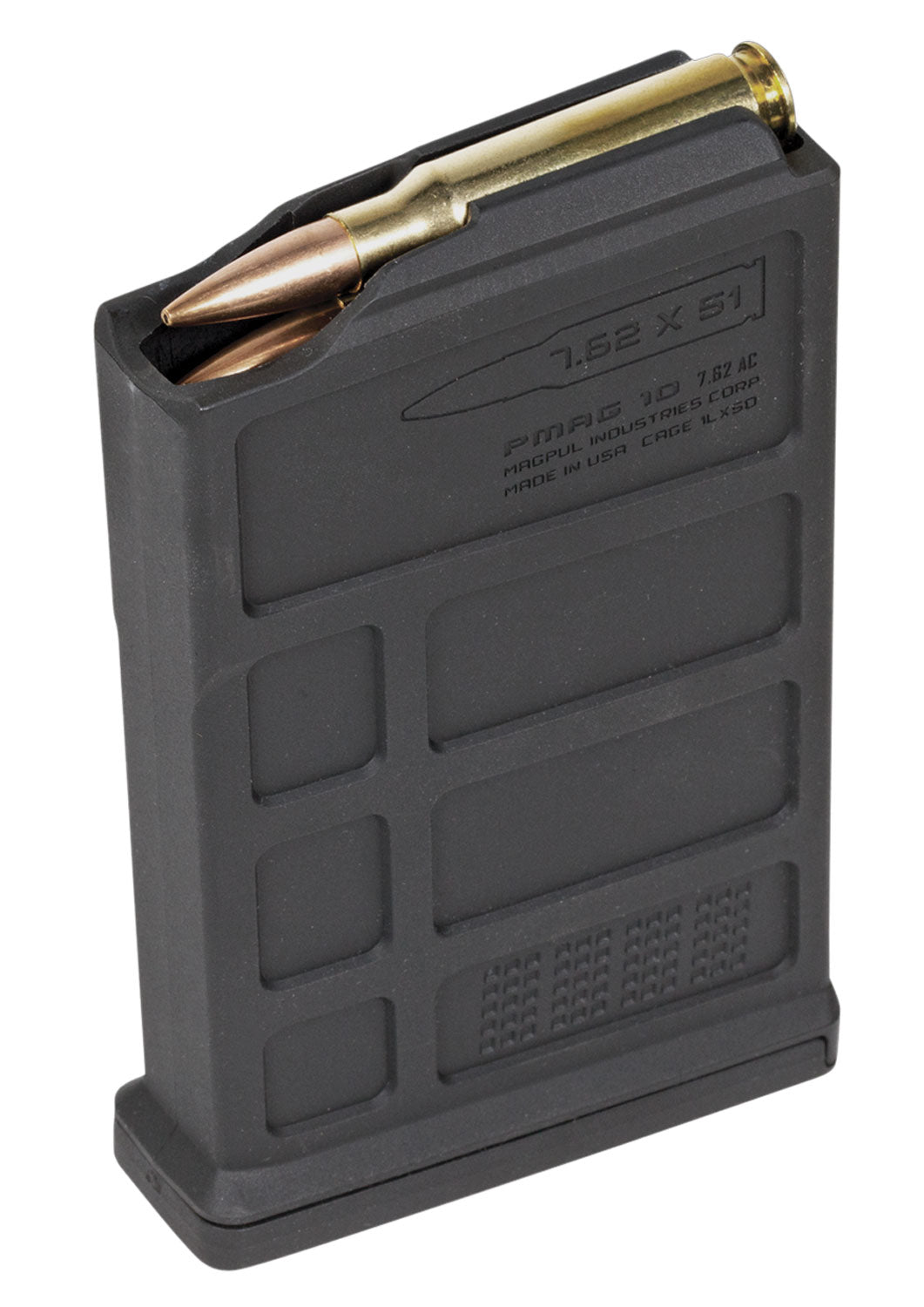 Magpul PMAG Black AICS 10rd 6.5 Creedmoor/308 Win/7mm-08 Rem/260 Rem/243 Win/7.62x51mm NATO for Short Bolt Action Rifles