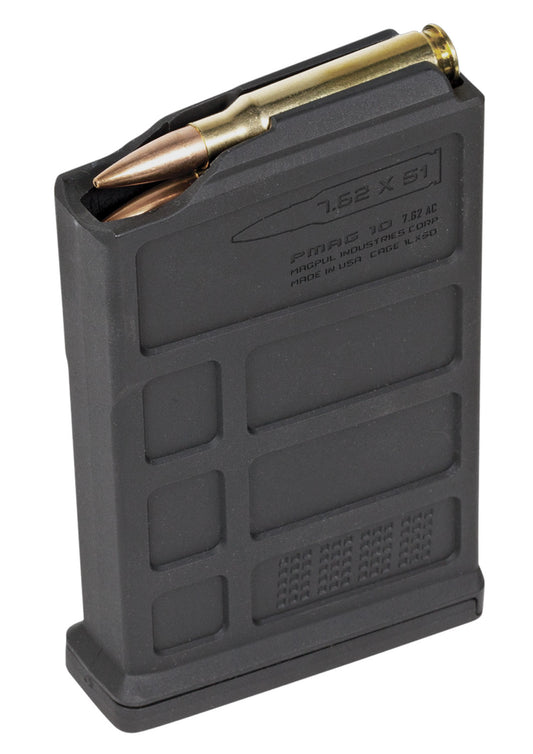 Magpul PMAG Black AICS 10rd 6.5 Creedmoor/308 Win/7mm-08 Rem/260 Rem/243 Win/7.62x51mm NATO for Short Bolt Action Rifles