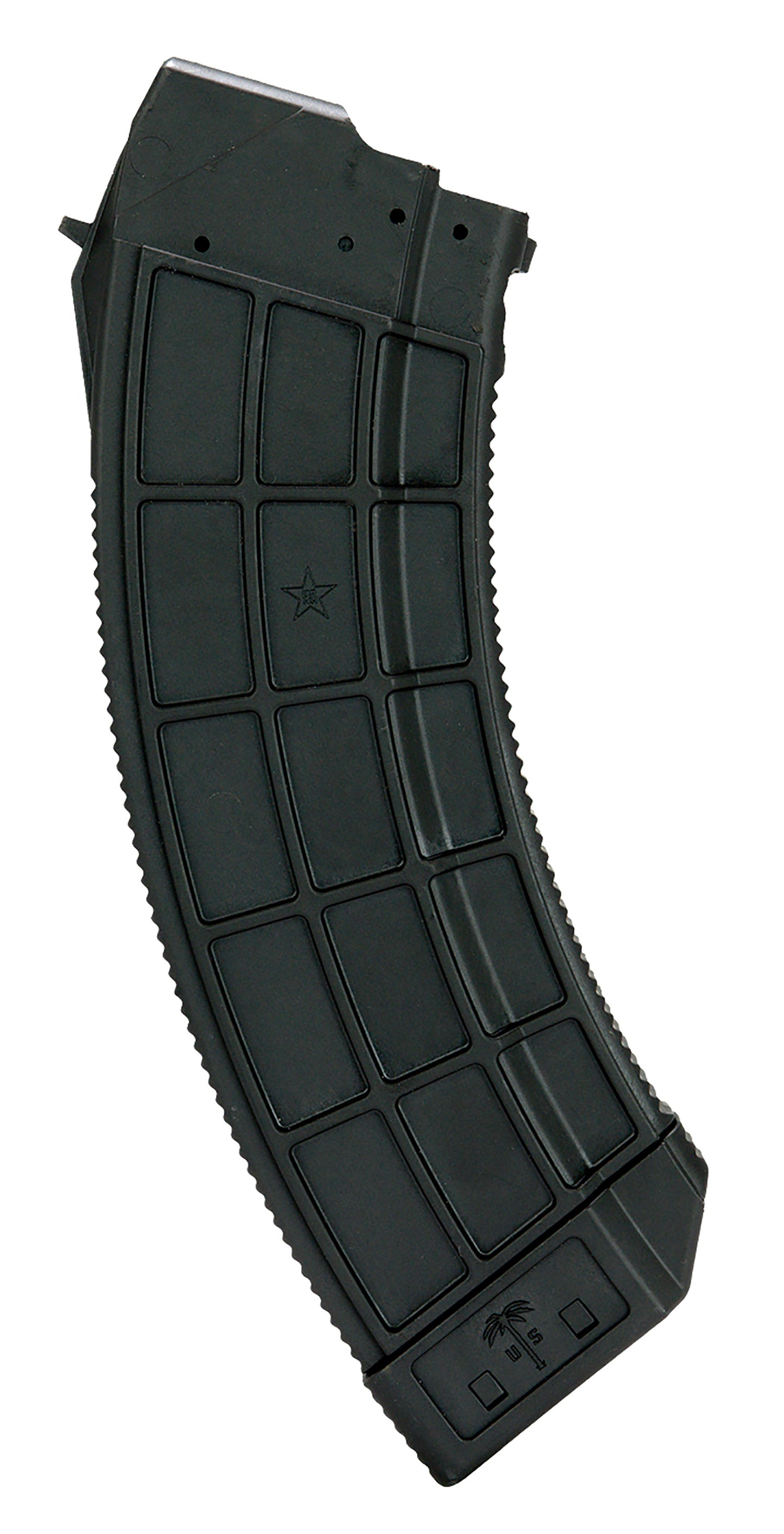 US Palm Standard 30rd 7.62x39mm For AK-47 Black Polymer