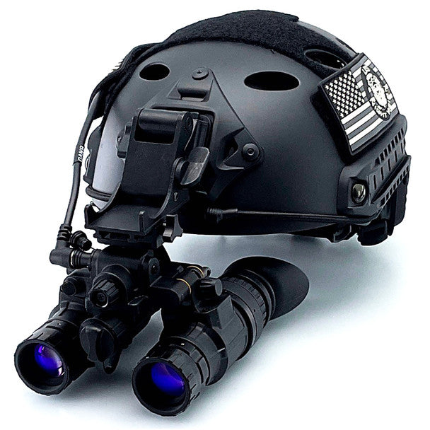 BNVD 1431 MKII Dual Tube Articulating Night Vision Goggle - White Phosphor