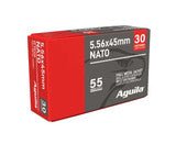 Aguila 5.56x45mm NATO Ammunition 55 Grain FMJ Battle Pack 450 Rounds