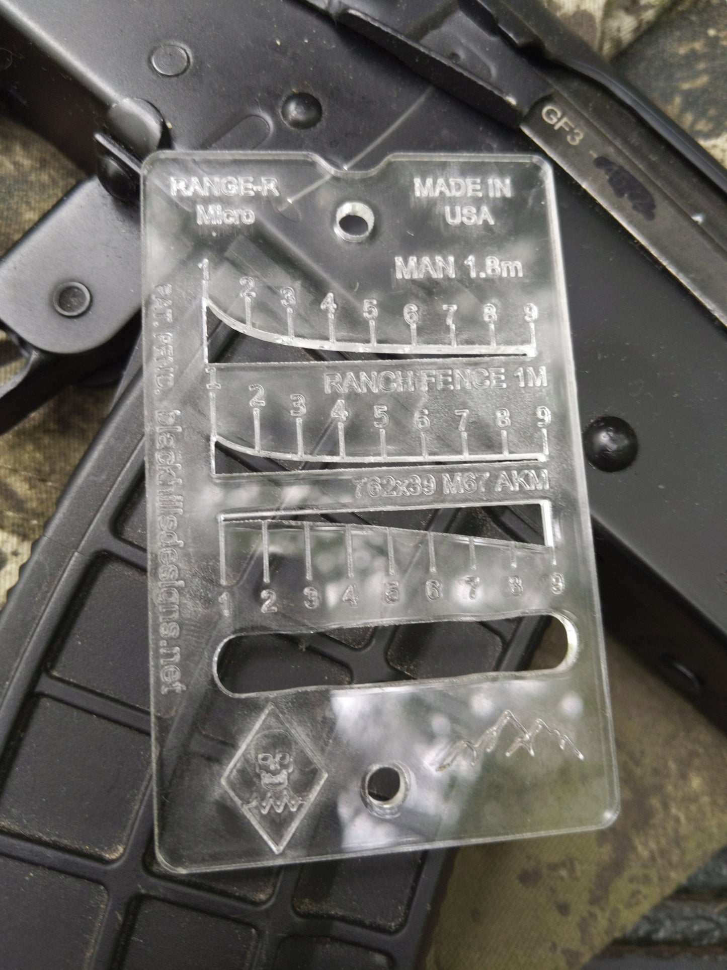 Brushbeater Range-R Micro AKM Card