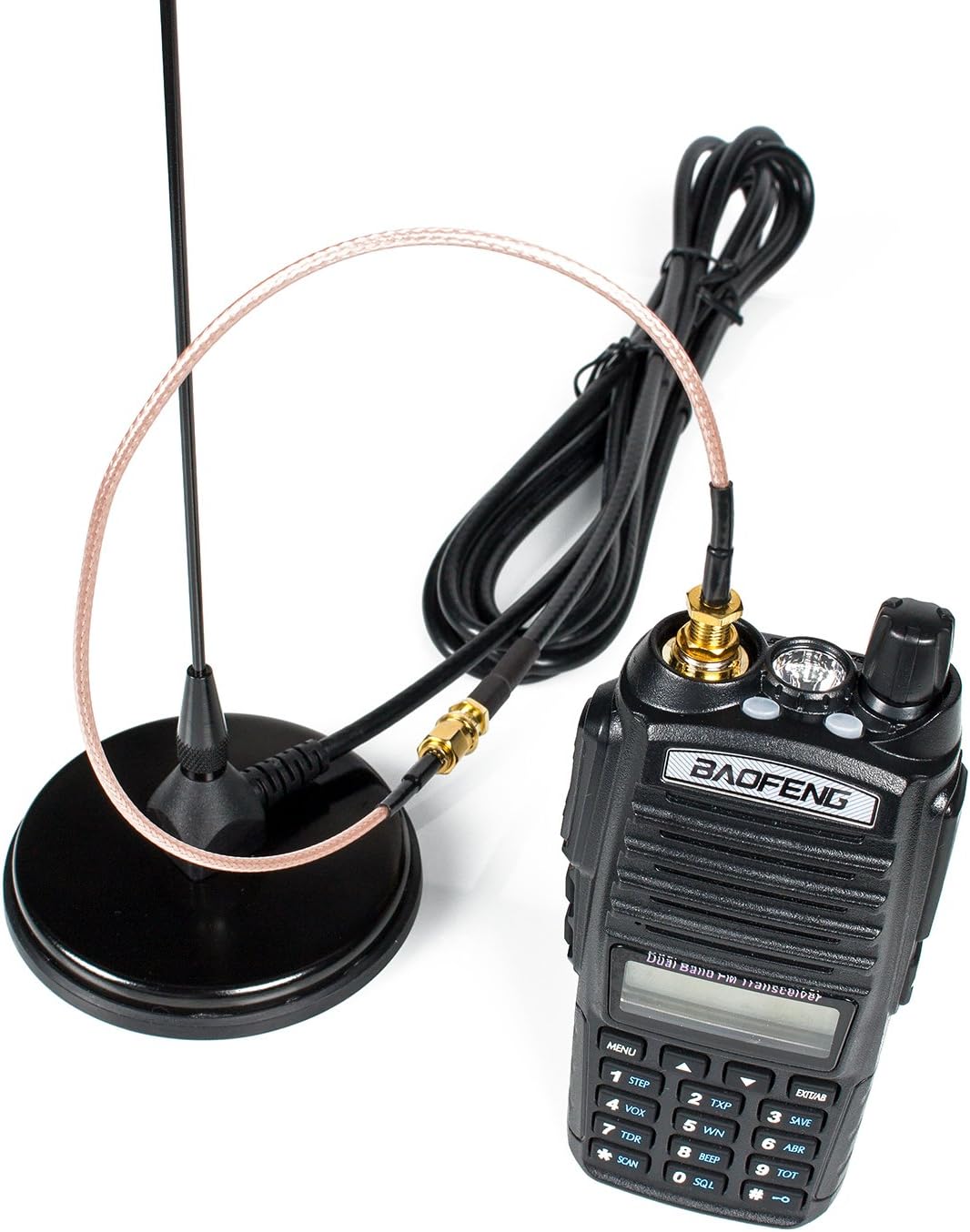 Nagoya UT-308UV 21-Inch VHF/UHF Antenna - Magnetic Mount