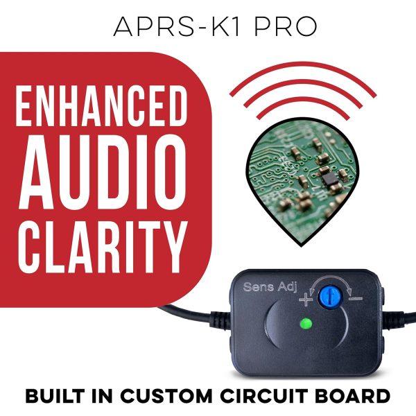 BTECH APRS-K1 PRO Multi-Function Audio Interface Cable