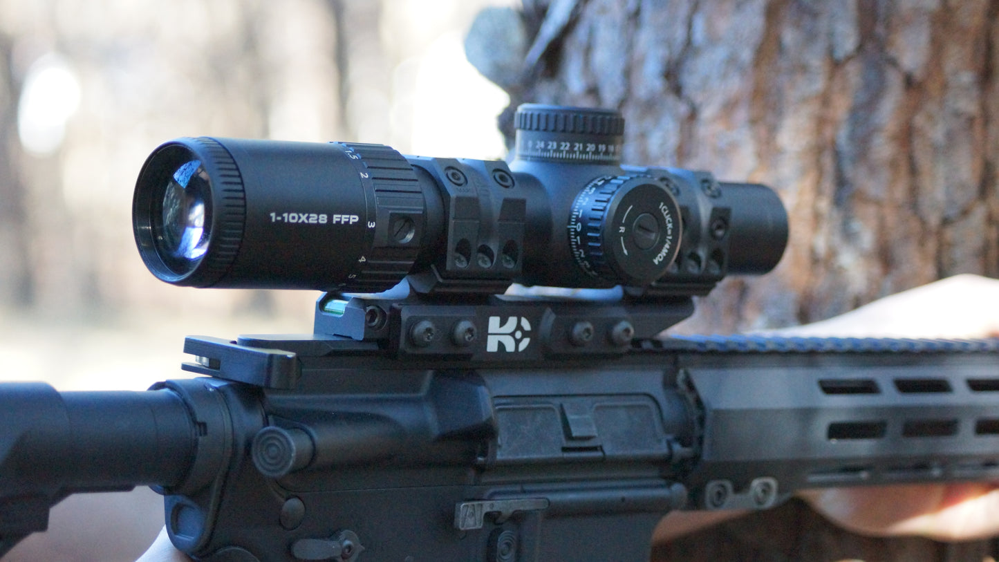Khyber Optics 1-10x28 FFP LPVO
