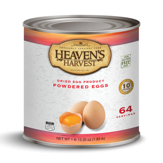 Freeze-Dried Eggs (powdered), #10 Can