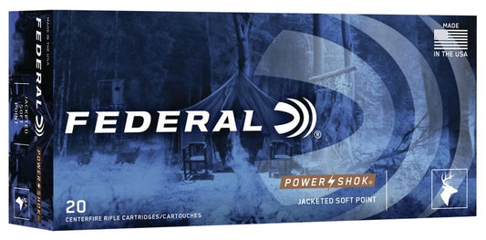 Federal 300 AAC Blackout Ammunition Power Shok 150 Grain Soft Point 20 Rounds - F300BLKB