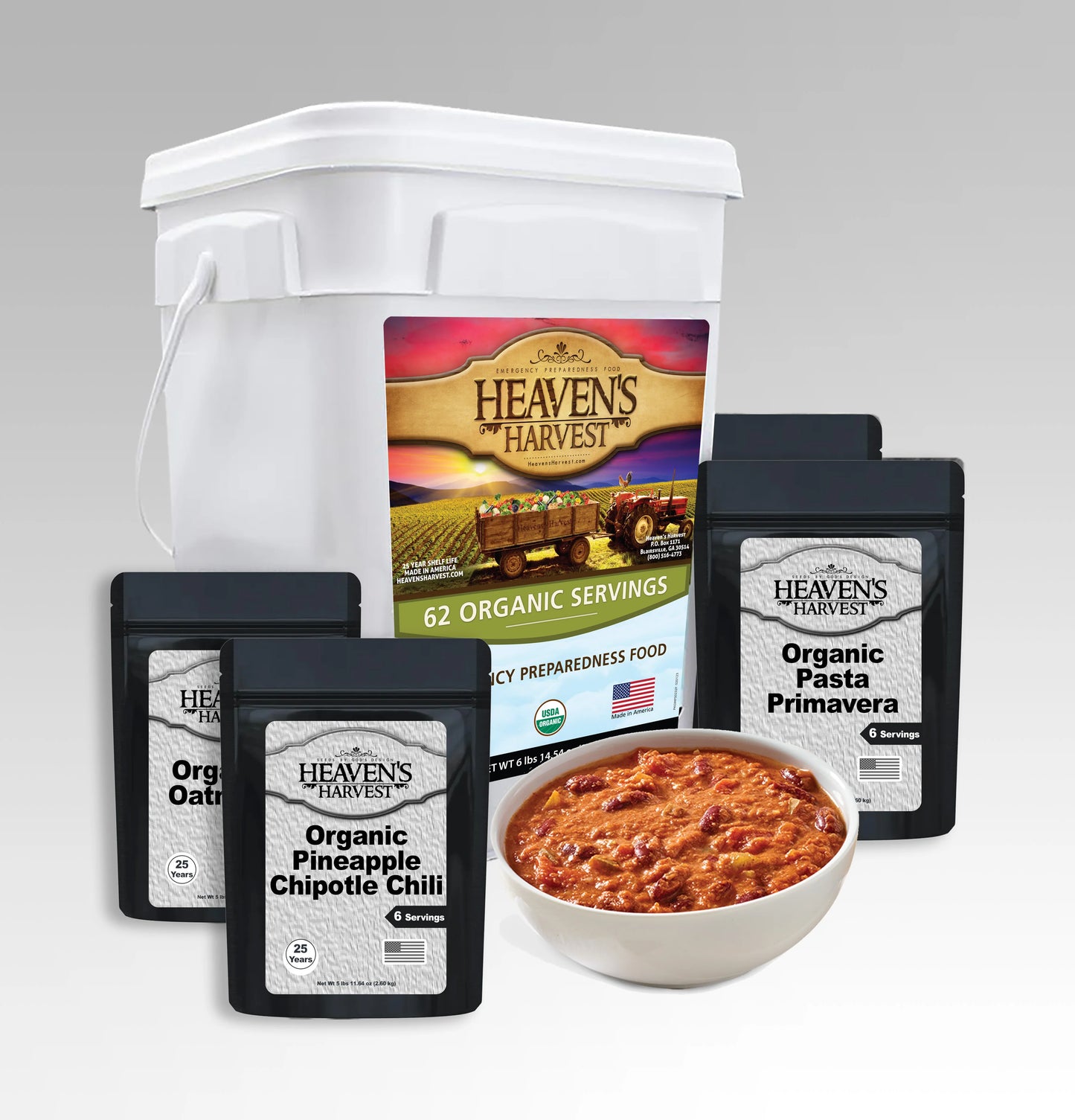 Heaven's Harvest Organic Bucket