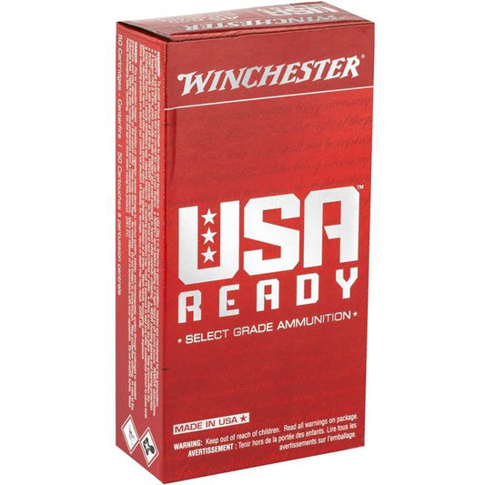 Winchester USA Ready 45 ACP Auto Ammo 230 Grain Full Metal Jacket Flat Nose - RED45