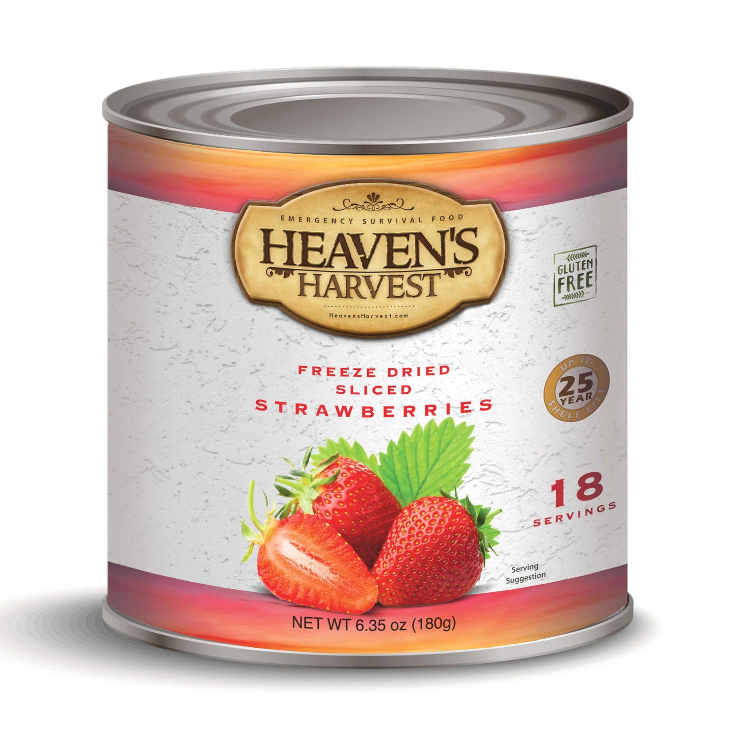 Freeze-Dried Strawberries, #10 Can