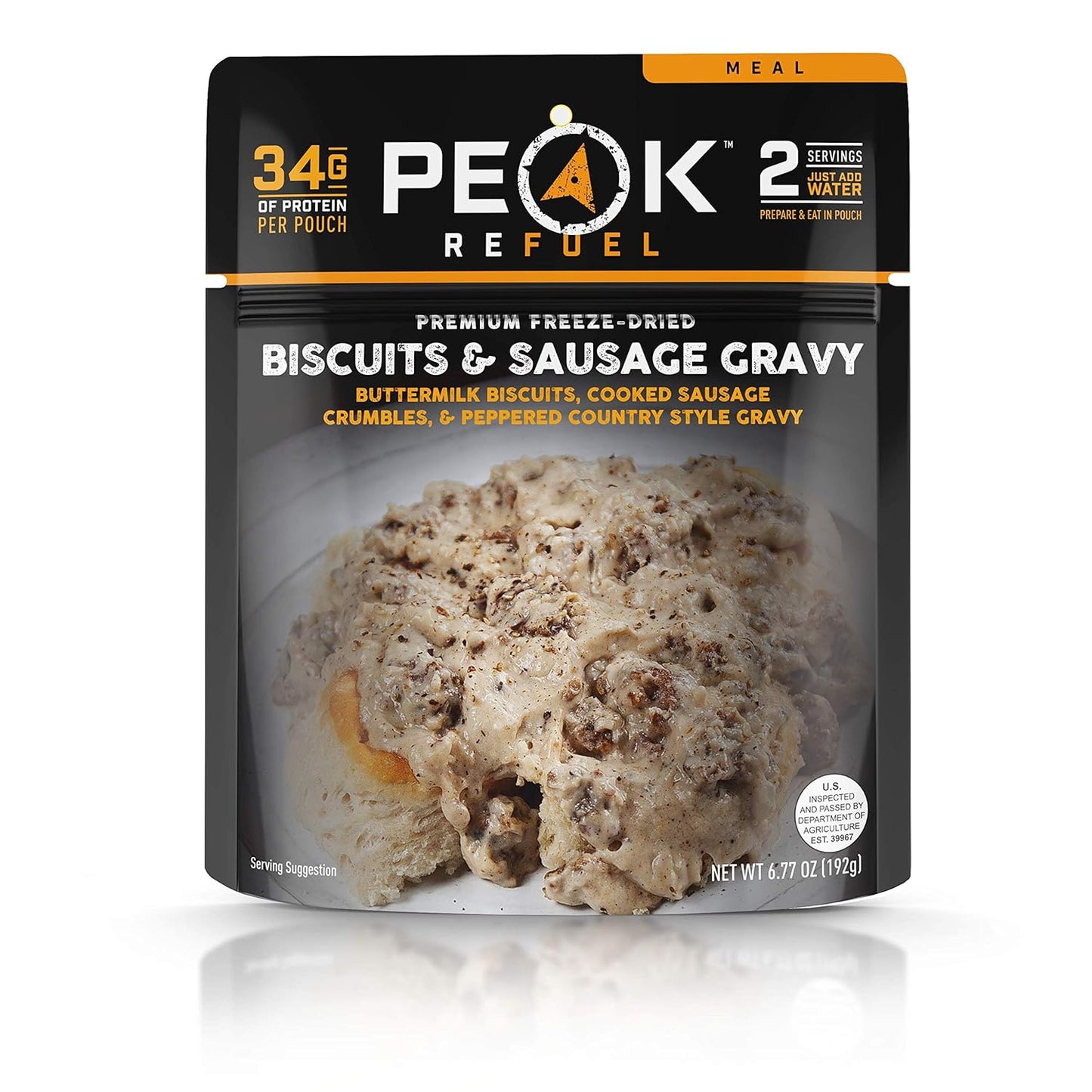 Peak Refuel Biscuits and Sausage Gravy