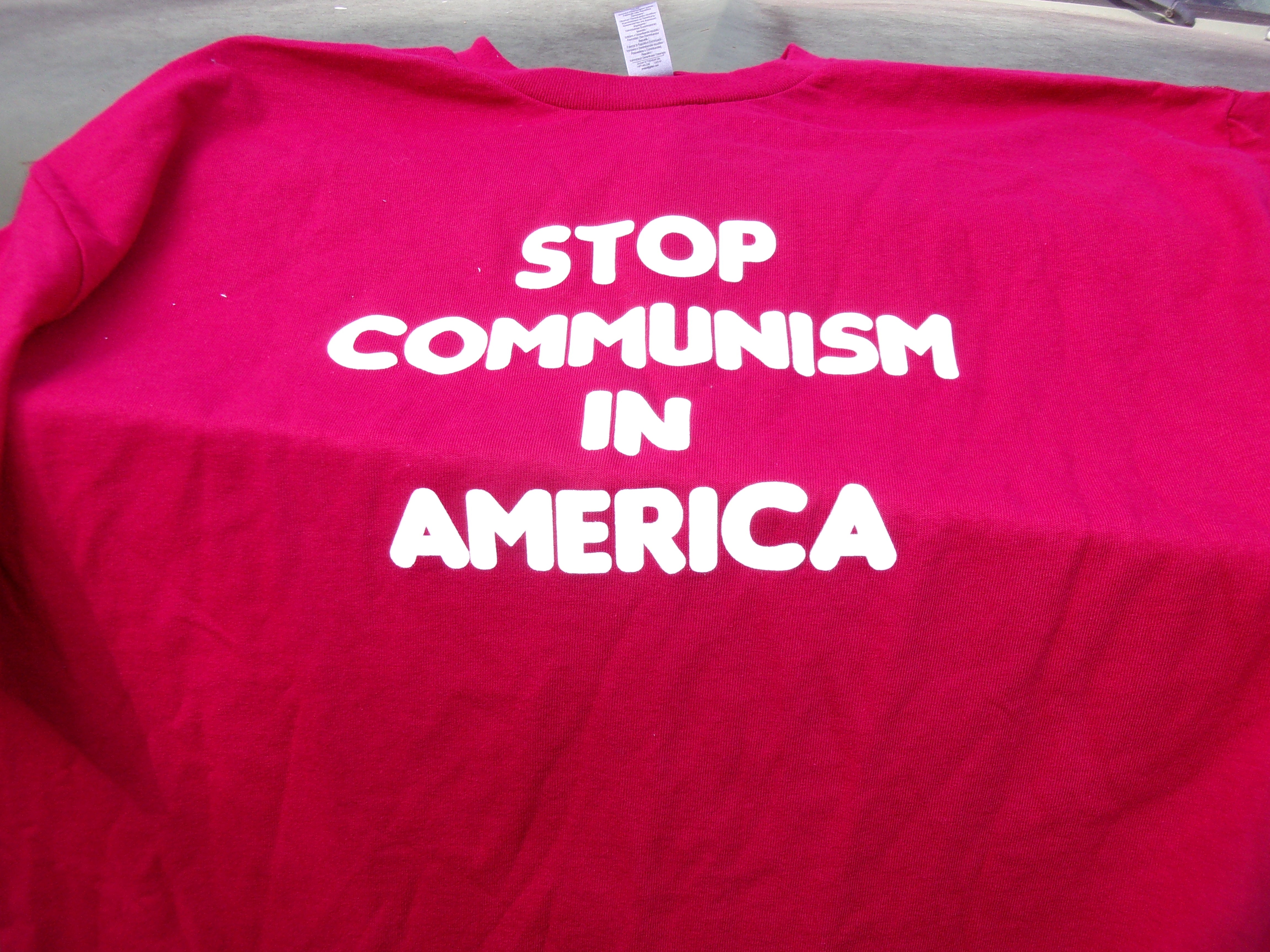 Stop Communism In America Shirt BSI Stop communism in america shirt bsi