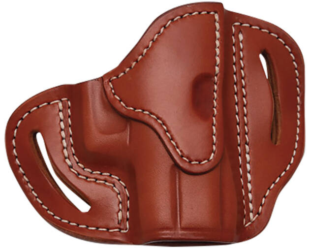 1791 Gunleather OWB Size C Classic Brown Leather Belt Slide Compatible w/Glock 43/Sig P365/Walther PPK Right Hand