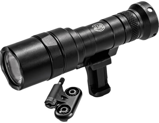 SureFire Mini Scout Light Pro Black Anodized 500 Lumens White LED