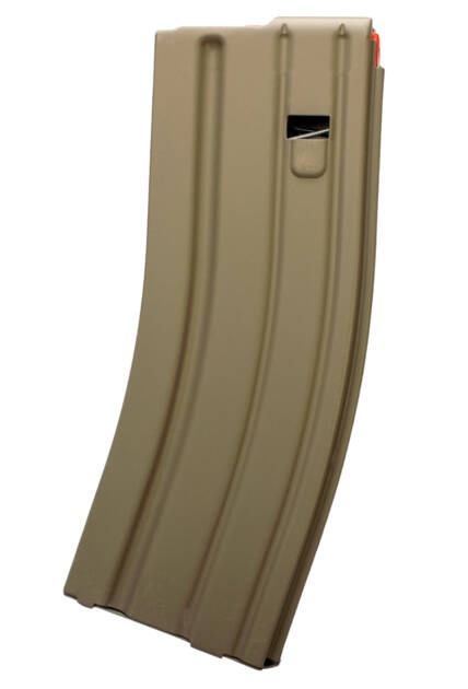Global Ordnance LLC 30rd 5.56/223 Fits AR-15 FDE Steel