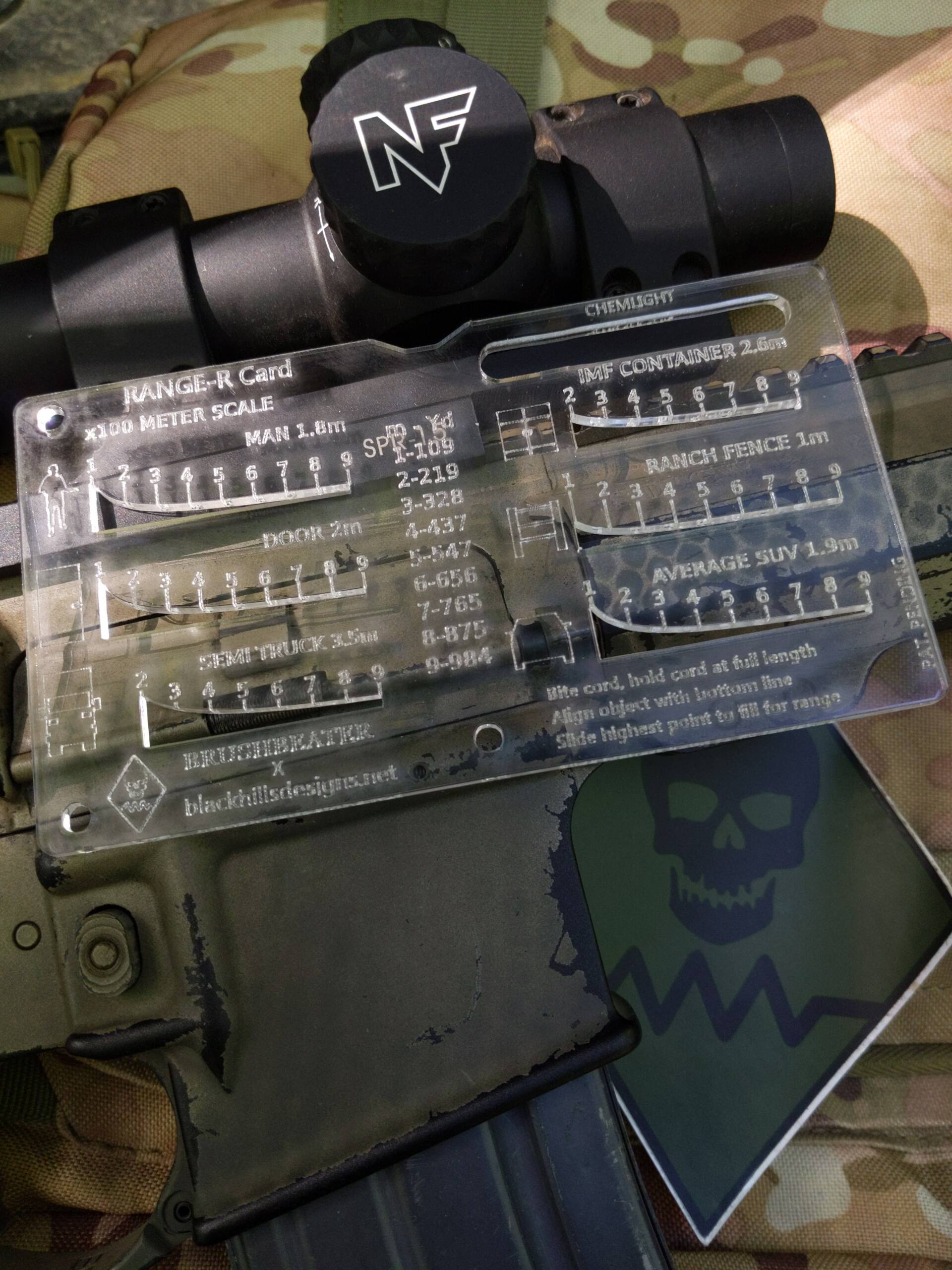 Brushbeater Range-R Card - Image 2