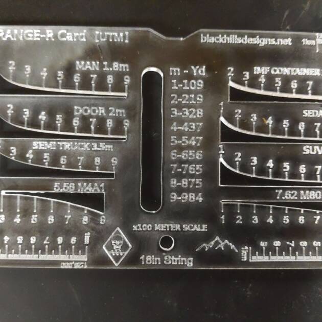 Brushbeater Range-R Card