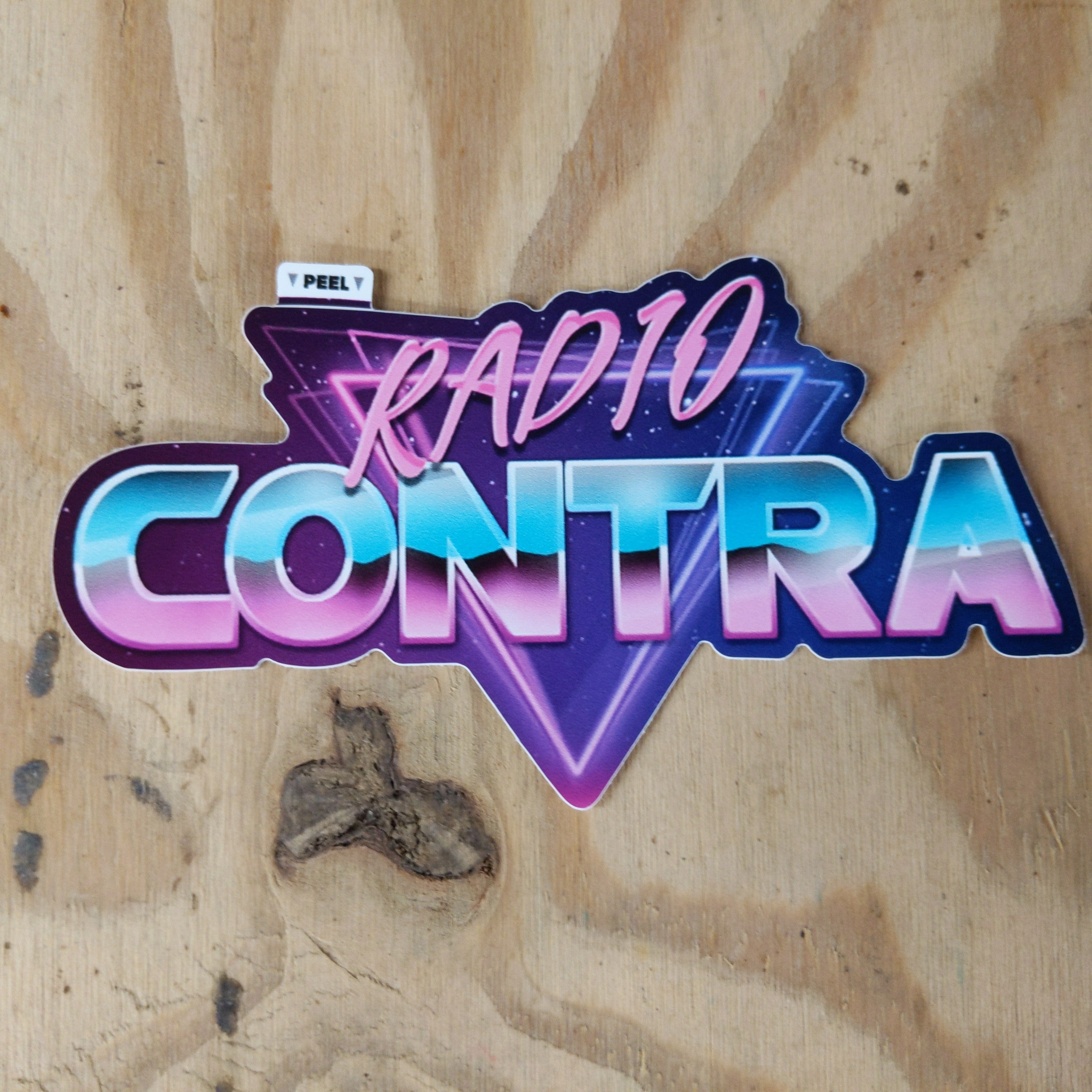 Radio Contra Retro Decal