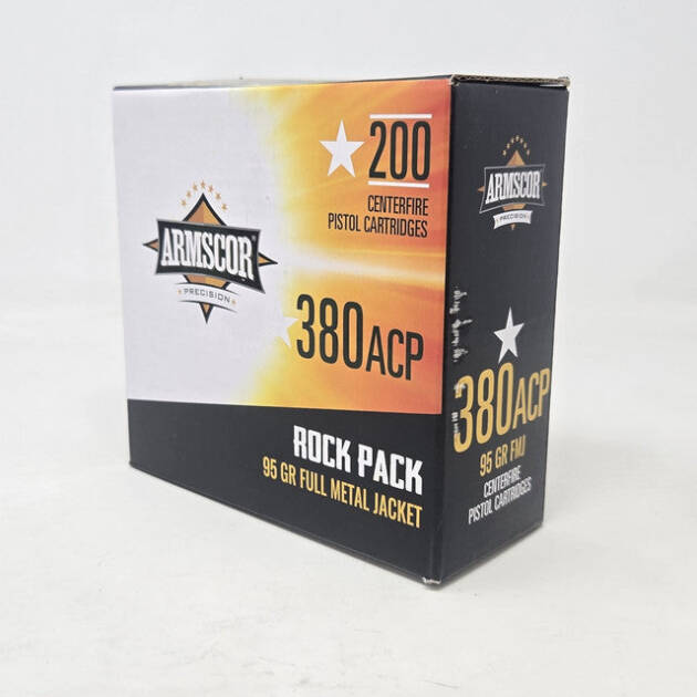 Armscor 380 95 GR 200 Rounds - ARM50346