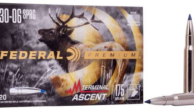 Federal Premium 30-06 Springfield Ammo 175 Grain Terminal Ascent - P3006TA1