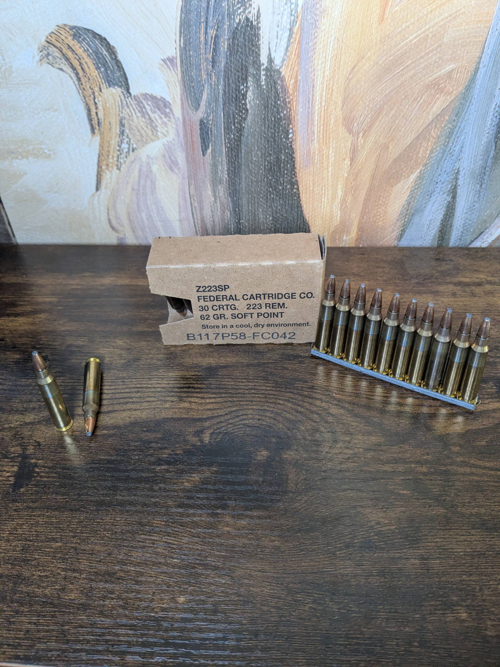 Federal 223 Ammo 62 Grain Soft Point 30 Rounds - Z223SP