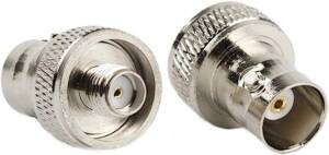 SMA Female to BNC Female Adapter 2 Pack