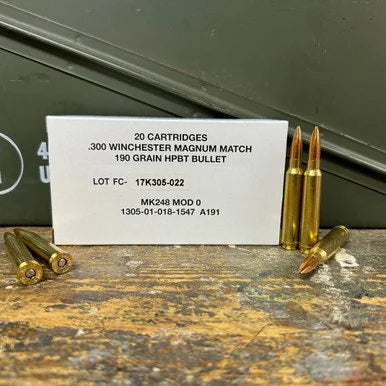 MK248 Mod 0 .300 Win Mag 190 gr. BTHP