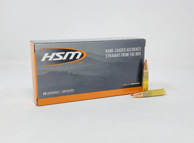 HSM 300 AAC Blackout Ammo 110 Grain Hornady V-Max Polymer Tip