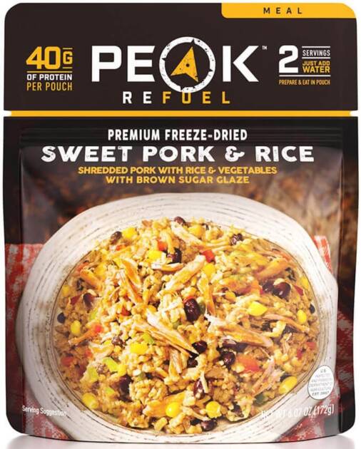 Peak Refuel Sweet Pork and Rice