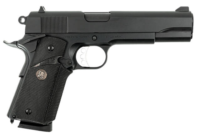 M.A.C 1911 MEUSOC 5" 45 ACP Blade Front & Fixed Battle Rear Sights - Black
