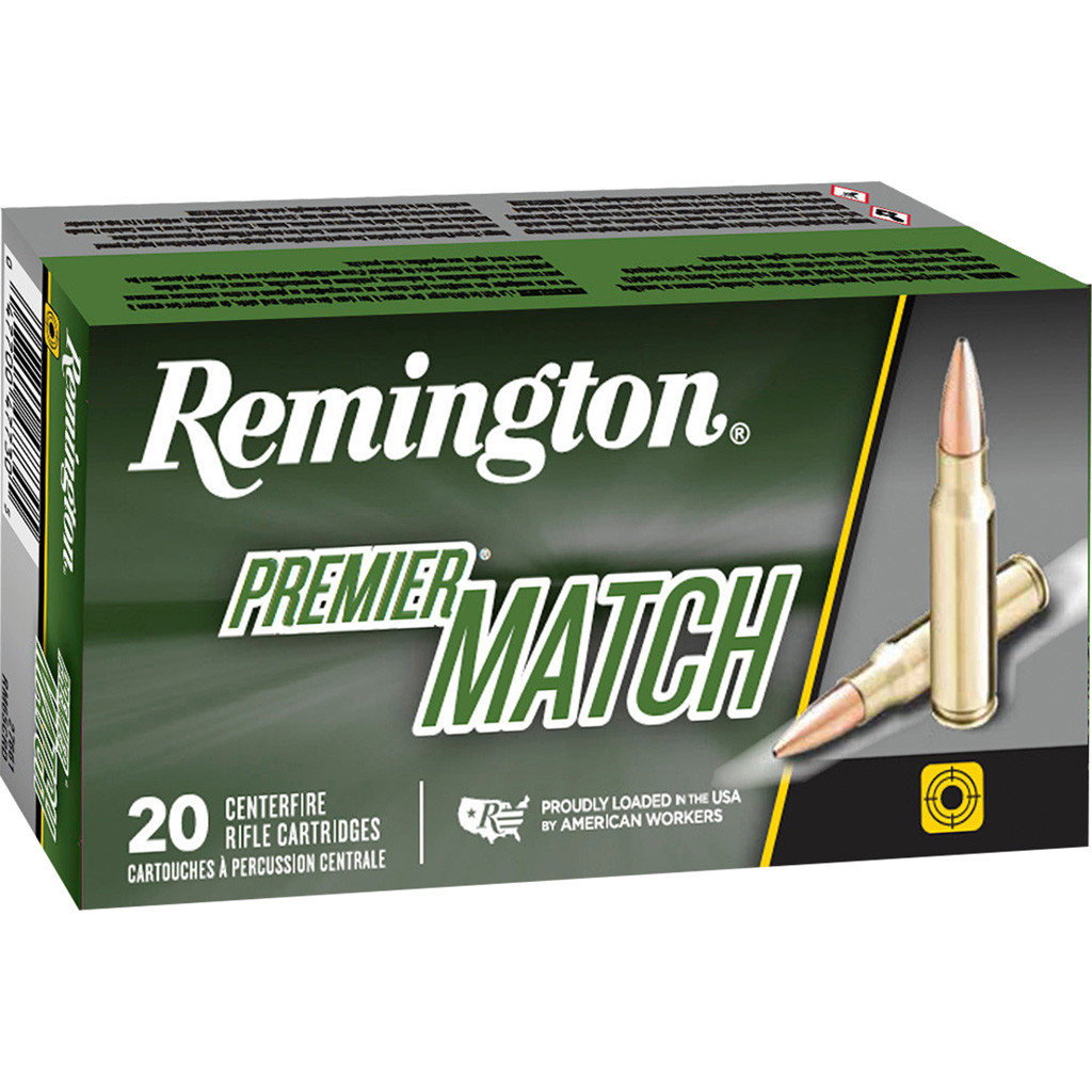 Remington Premier Match 300 AAC Blackout 125 Grain MatchKing OTM 20 Rounds
