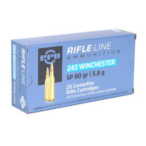 Prvi Partizan 243 Winchester Ammo 90 Grain Soft Point - PP2431